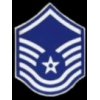 US AIR FORCE E-8 SENIOR MASTER SERGEANT INSIGNIA PIN