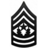 US ARMY COMMAND SERGEANT MAJOR CHEVRON SUBDUED PIN