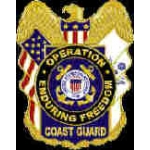 US COAST GUARD ENDURING FREEDOM SHIELD AFGHANISTAN PIN