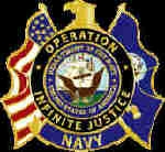 USN NAVY OPERATION INFINITE JUSTICE PIN