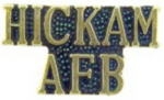 US AIR FORCE HICKAM AIR FORCE BASE PIN HICKAM AFB LAPEL PIN OR HAT PIN