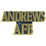 US AIR FORCE ANDREWS AFB SCRIPT PIN