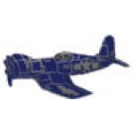 F-4U CORSAIR PIN FIGHTER AIRPLANE CORSAIR F4U HAT PIN LAPEL PIN TAC PIN