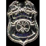 USMC MARINE CORPS MCAS FIREMAN BADGE DX PIN