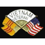 VIETNAM US VETERAN FLAG PIN