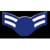 US AIR FORCE AIRMAN E-3 CHEVRON PIN