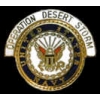 USN NAVY OPERATION DESERT STORM PIN