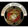 USMC MARINES OPERATION DESERT STORM PIN