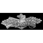 USN NAVY SEABEES PIN MINI COMBAT SERVICE WING PIN