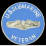 USN NAVY SUBMARINE VETERAN PIN