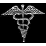 USN NAVY HOSPITAL CORPSMAN CADEUSES PIN