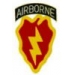 US ARMY 25TH INFANTRY DIVISION AIRBORNE LOGO PIN