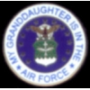 US AIR FORCE MY GRANDDAUGHTER IS IN THE AIR FORCE PIN