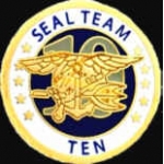 USN NAVY SEAL TEAM 10 PIN