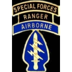 US ARMY SPECIAL FORCES RANGER AIRBORNE PIN