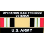 US ARMY OPERATION IRAQI FREEDOM VETERAN PIN