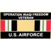 US AIR FORCE OPERATION IRAQI FREEDOM VETERAN PIN