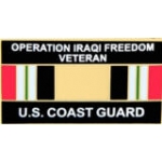 US COAST GUARD OPERATION IRAQI FREEDOM VETERAN USCG PIN