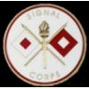 US ARMY SIGNAL CORPS PIN ROUND