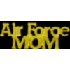 US AIR FORCE AIR FORCE MOM GOLD SCRIPT PIN