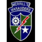 US ARMY WW2 MERRILLS MARAUDERS PIN