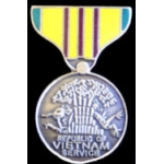 VIETNAM SERVICE MINI MEDAL PIN