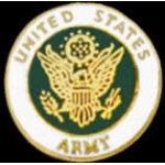 US ARMY LOGO SMALL 3/4 INCH PIN