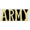 US ARMY GOLD SCRIPT PIN