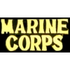 USMC MARINE CORPS GOLD SCRIPT PIN