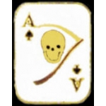 VIETNAM DEATH CARD PIN