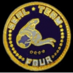 USN NAVY SEAL TEAM 4 PIN