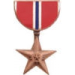 US MILITARY BRONZE STAR MINI MEDAL PIN