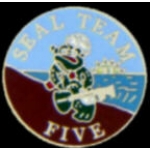 USN NAVY SEAL TEAM 5 PIN