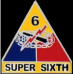 US ARMY 6TH ARMORED DIVISION LOGO