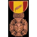 REPUBLIC OF VIETNAM CROSS OF GALLANTRY MINI MEDAL PIN