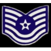 US AIR FORCE E-6 TECHNICAL SERGEANT CHEVRONS PIN