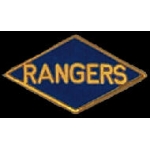 US ARMY RANGERS TRIANGLE MINIPATCH RANGERS PIN