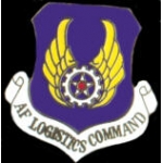 US AIR FORCE LOGISTIC COMMAND LOGO PIN