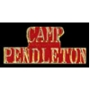 USMC MARINE CORPS CAMP PENDLETON SCRIPT PIN