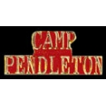 USMC MARINE CORPS CAMP PENDLETON SCRIPT PIN