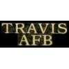 US AIR FORCE TRAVIS AFB SCRIPT PIN