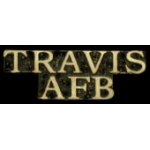 US AIR FORCE TRAVIS AFB SCRIPT PIN