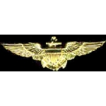 USN NAVY PILOT MINIWINGS PIN