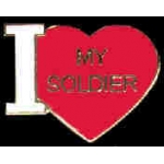 US ARMY I LOVE MY SOLDIER PIN