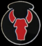 US ARMY 34TH DIVISION LOGO PIN