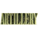 US ARMY ARTILLERY SCRIPT PIN