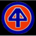 US ARMY 44TH DIVISION LOGO PIN