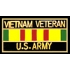 US ARMY VIETNAM VETERAN BAR PIN