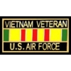 US AIR FORCE VIETNAM VETERAN BAR PIN