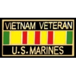 USMC MARINE CORPS VIETNAM VETERAN BAR PIN